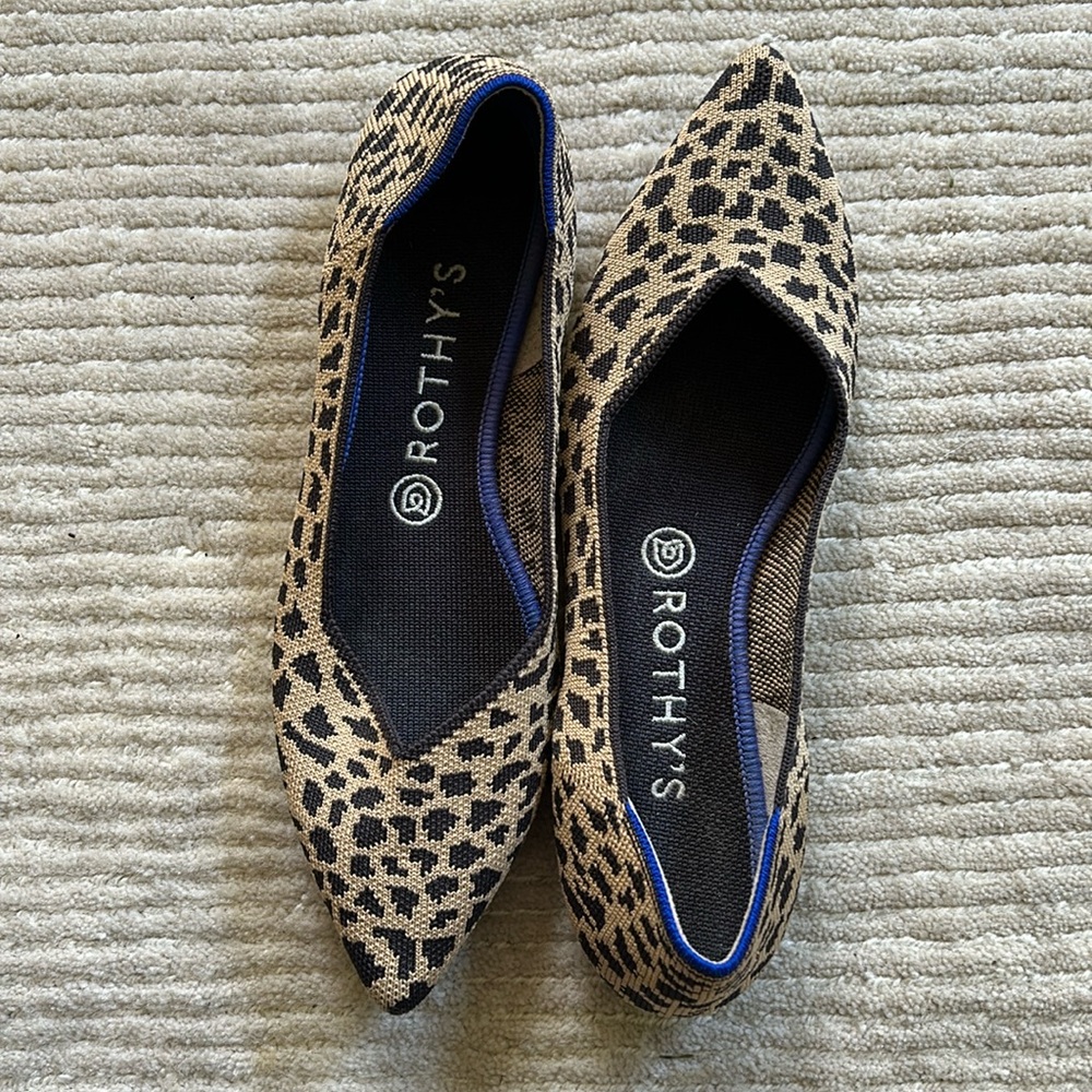 Rothy’s women’s leopard 9